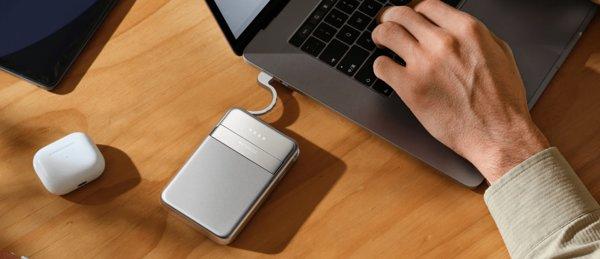 EcoFlow RAPID Magnetic Power Bank 10000mAh Silver