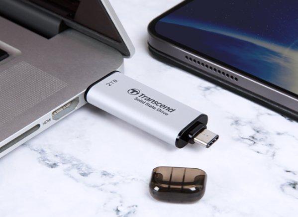 Trascend ESD310 512GB Black SSD