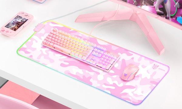 ONIKUMA MP005 RGB Pink