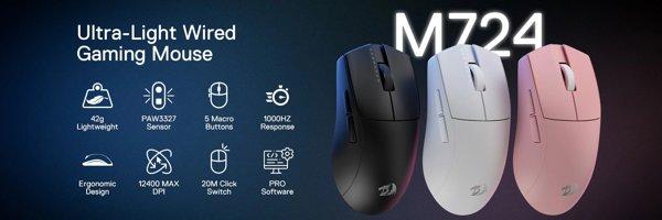 REDRAGON K1NG M724 (1K Hz)&nbsp;Black