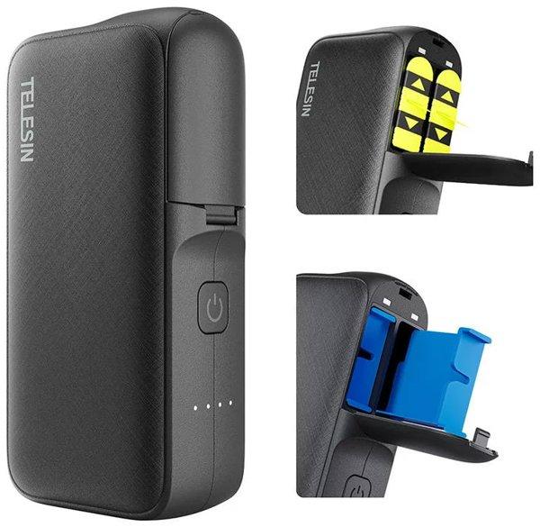 TELESIN GP-PB-001 charger and power bank