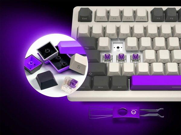 Lorgar Pro KBP70TKLW White gaming tastatura