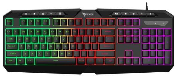 Swissten GUNNER tastatura