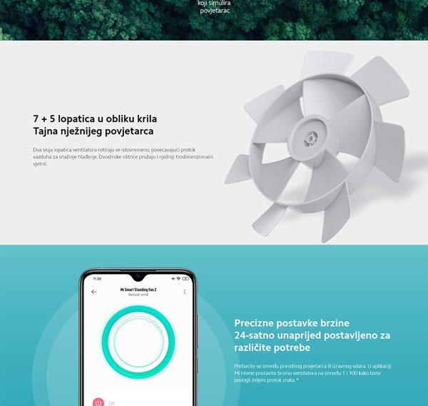 Xiaomi Mi Smart Standing Fan 2 (EU)
