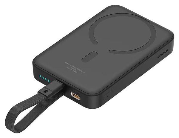 Baseus Magnetic Mini Power Bank 10000mAh Black