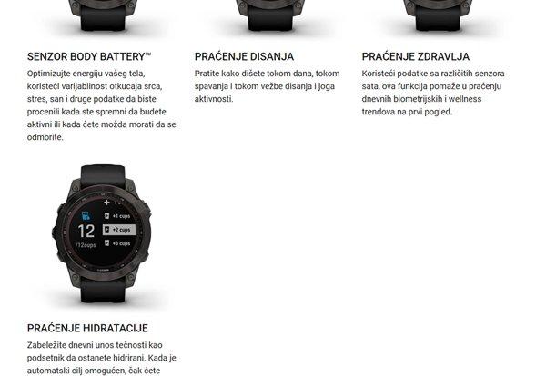 Garmin  Fenix 7X Solar (Slate Gray)