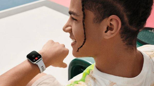 Xiaomi Redmi Watch 5 Active Matte Silver smartwatch