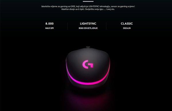 Logitech G102 Lightsync