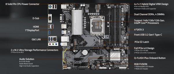 Gigabyte B760M D3HP DDR4