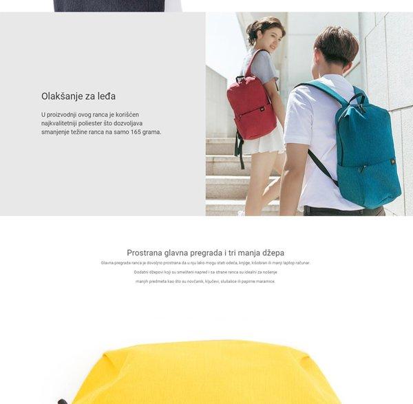 Xiaomi Mi Casual Daypack Bright Blue