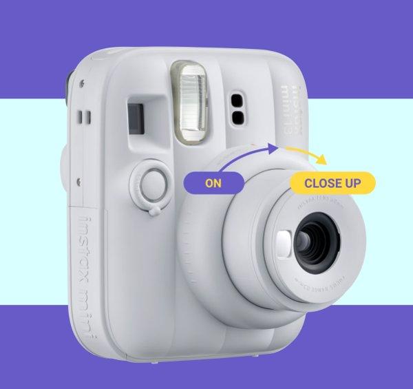 FujiFilm Instax Mini 13 Clay White instant fotoaparat