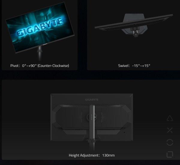 GIGABYTE G25F2A gaming monitor