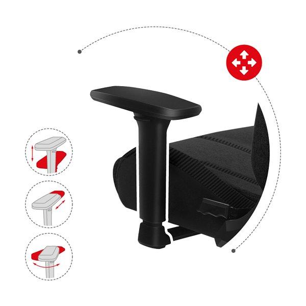 Huzaro Force 7.9 Gray Mesh gaming stolica