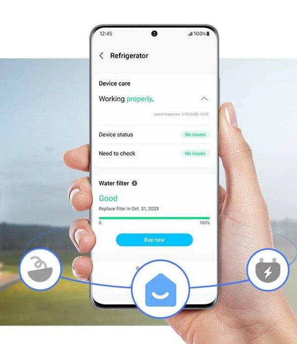 Samsung RB50DG632EB1EO kombinovani frižider