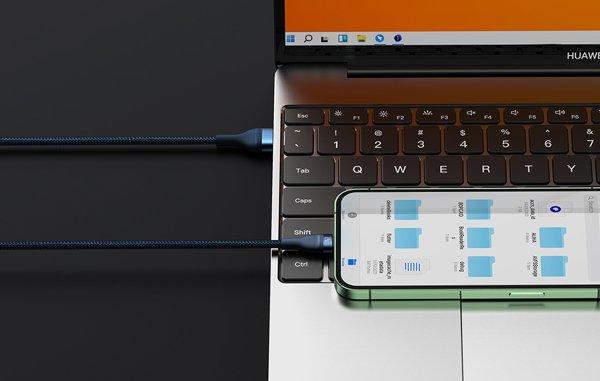 Baseus Flash 3-in-1 100W 1.2m Blue