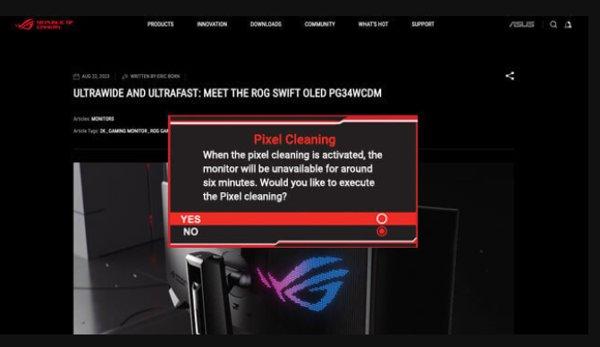 ASUS&nbsp;ROG Strix OLED XG27AQDMGR monitor