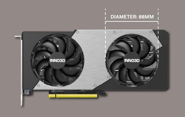 INNO3D GeForce RTX 5060 Ti 8GB TWIN X2 grafička kartica