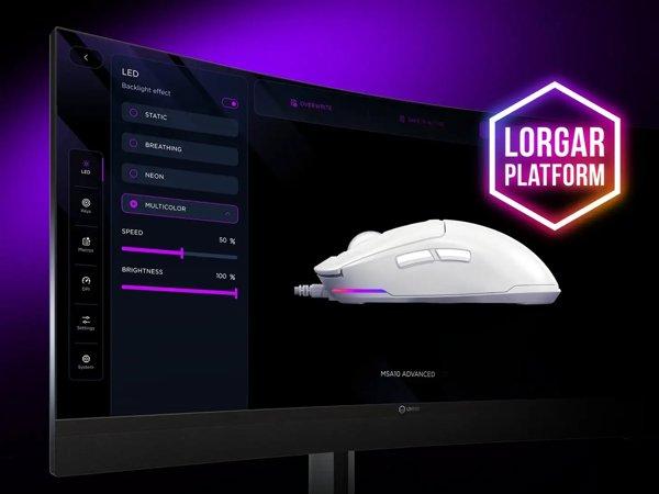Lorgar Advanced MSA10 Black gaming miš