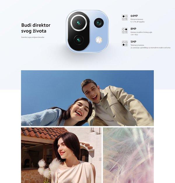 Xiaomi Mi 11 Lite 6GB 128GB BUBBLEGUM BLUE