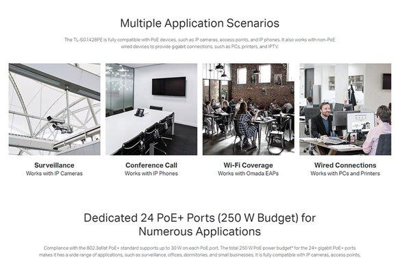 TP LINK TL-SG1428PE
