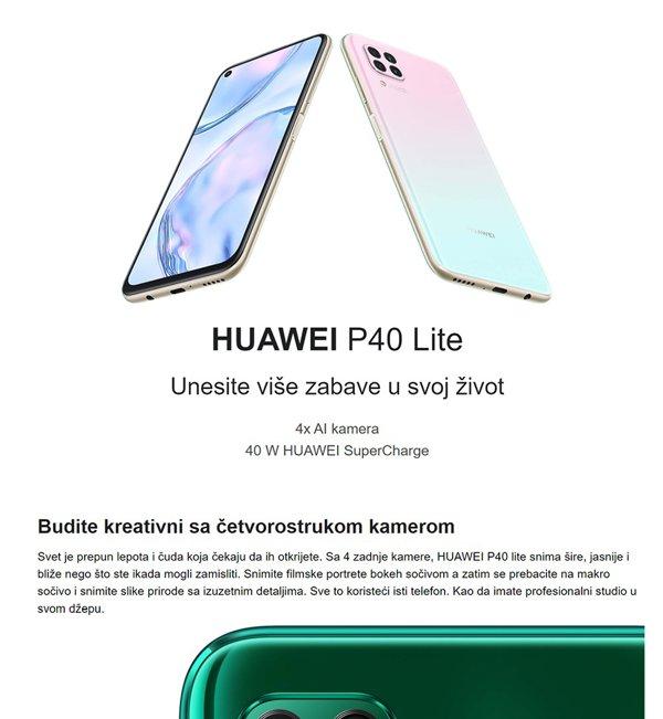 HUAWEI P40 Lite 6GB 128GB Black