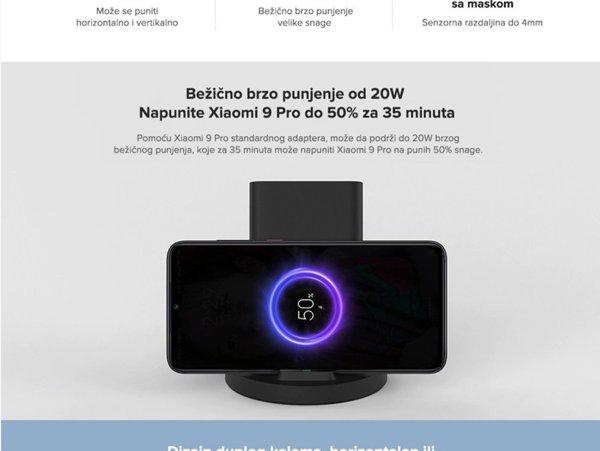Xiaomi Mi 20W Wireless Charging Stand