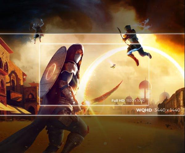 AOC CU34G4CA gaming monitor