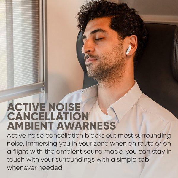 SONICGEAR EarPump TWS Q1 ANC White