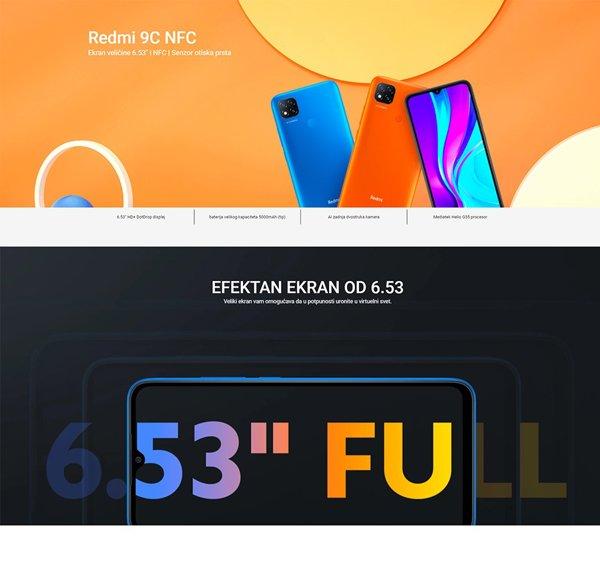Xiaomi Redmi 9C NFC 2GB 32GB SUNRISE ORANGE
