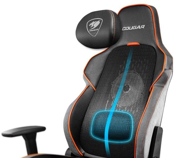 Cougar NXSYS AERO Black gaming stolica