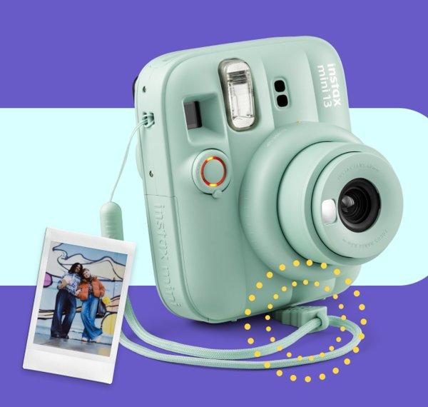 FujiFilm Instax Mini 13 Clay White instant fotoaparat