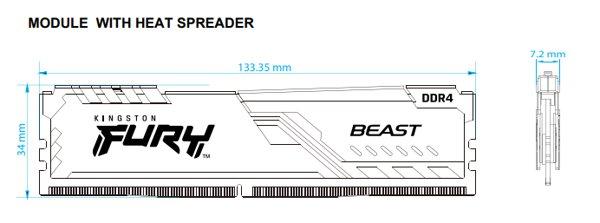 Kingston Fury Beast 32GB DDR4
