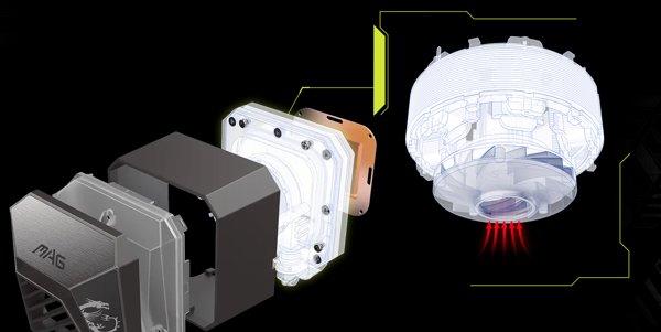 DEEPCOOL MAG Coreliquid A15 240