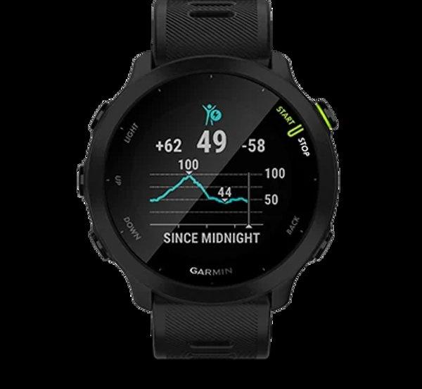 Garmin Forerunner 55 Black smartwatch