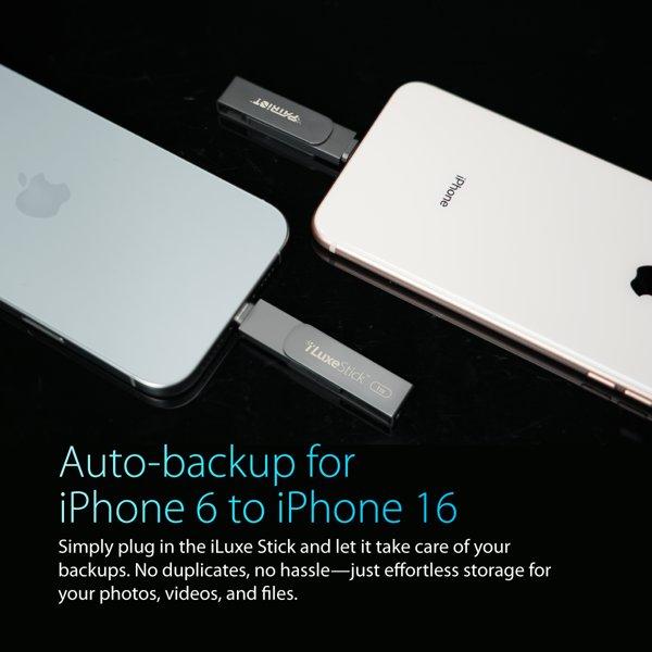 Patriot iLux Stick Type-C 128GB Smart Backup Solution