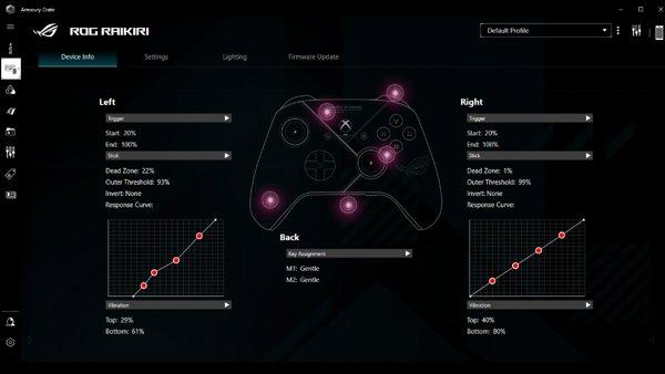 ASUS ROG Raikiri gamepad