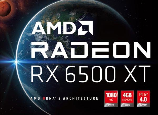 Fighter AMD Radeon RX 6500 XT 4GB GDDR6 V3 grafička kartica