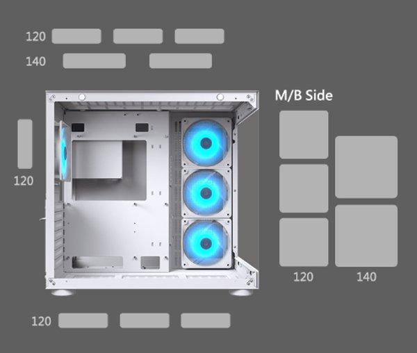 Cougar FV150 RGB Black kućište