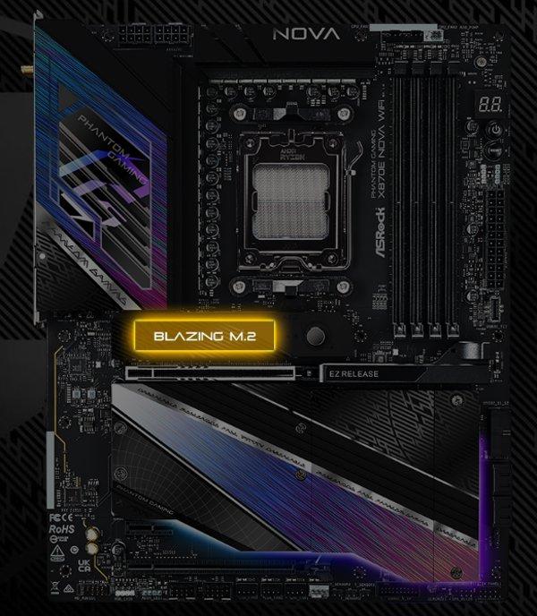 ASRock X870E Nova WiFi matična ploča