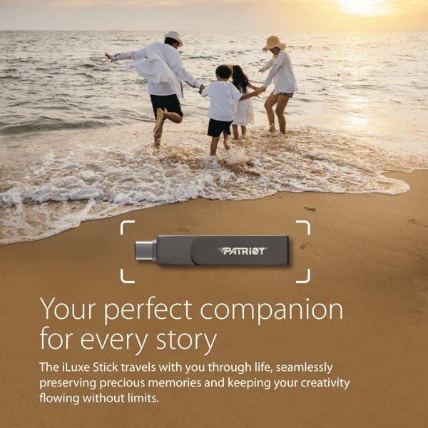 Patriot iLux Stick Type-C 128GB Smart Backup Solution