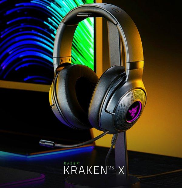Razer Kraken V3 X Black gaming slušalice