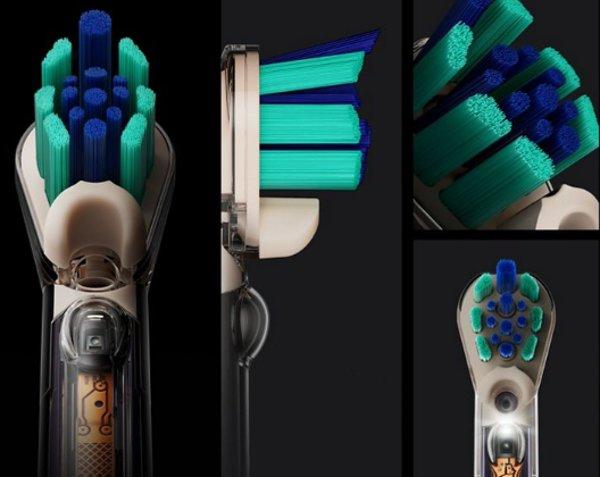 Dyson CameraJet Ceramic Ultra Blue električna četkica za zube