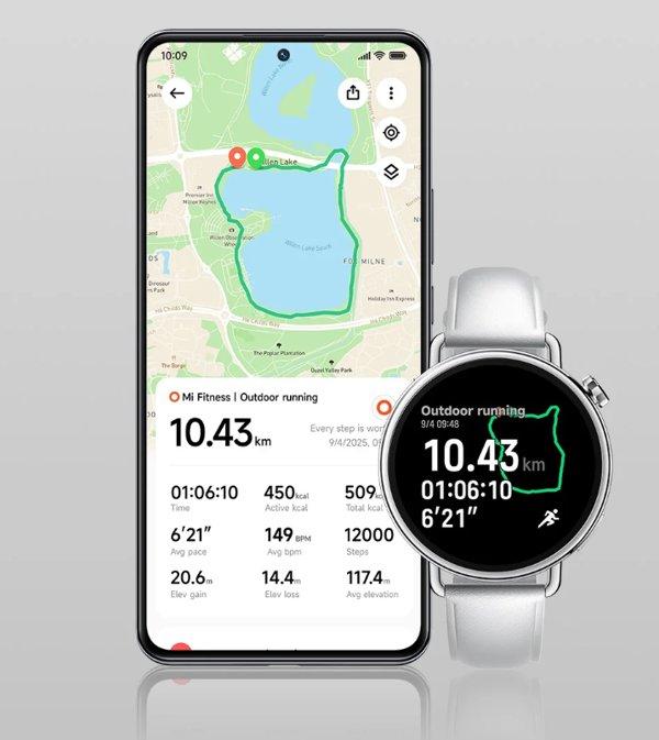 XIAOMI Watch S4 41mm White smartwatch