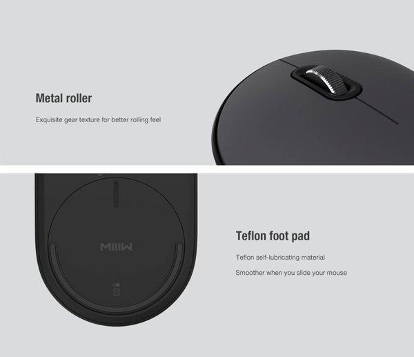 Xiaomi Mi DualMode Wireless Mouse Silent edition Black