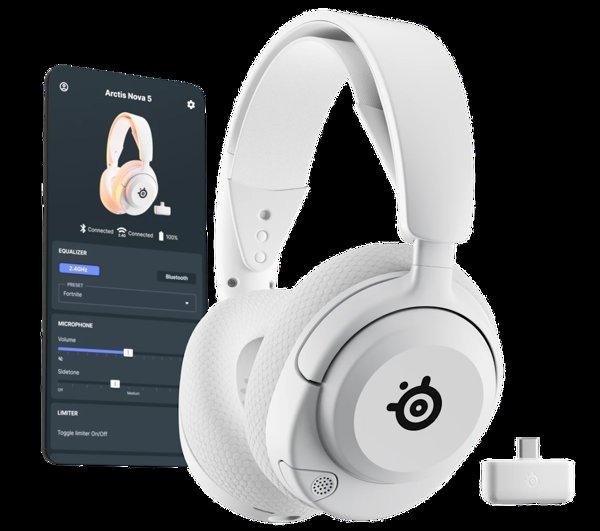 SteelSeries Arctis Nova 5 White