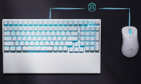 ASUS&nbsp;ROG Strix Scope II 96 Wireless (White) tastatura