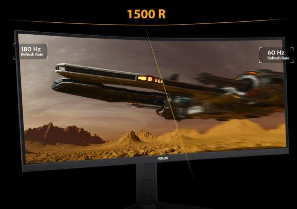 ASUS TUF Gaming VG34VQL3A zakrivljeni gaming monitor