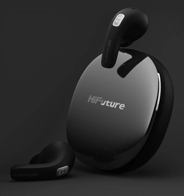 HiFuture FlyBuds4 black bežične slušalice