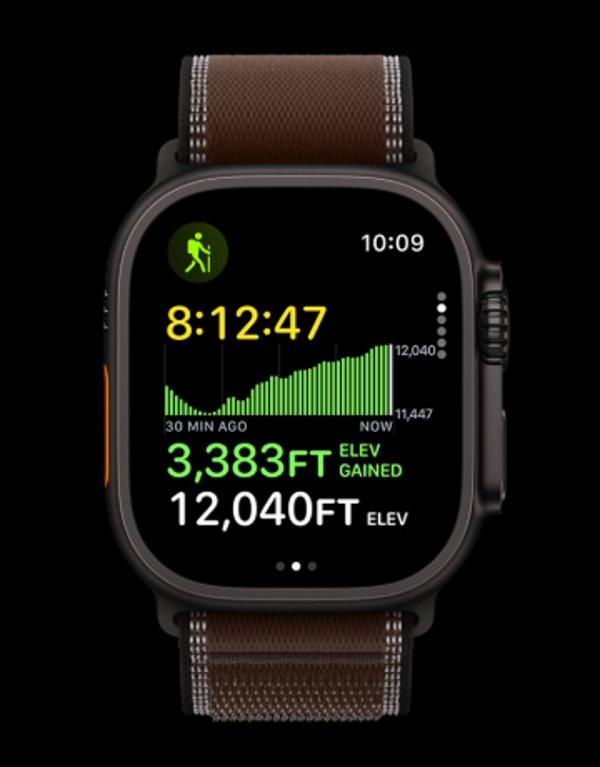 Apple Watch Ultra 4 GPS + Cellular Natural Titanium (Desert Alpine Loop L)
