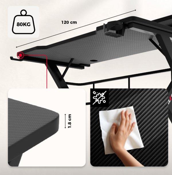 Huzaro Hero 5.0 White gaming sto